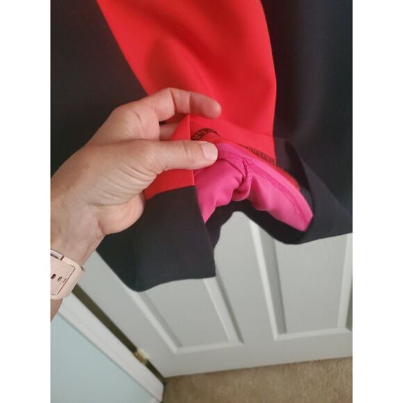 Excellent Ronni Nicole Dress A-Line, Sheath Colorblock Size 6, Designer, Woman - Picture 3 of 6